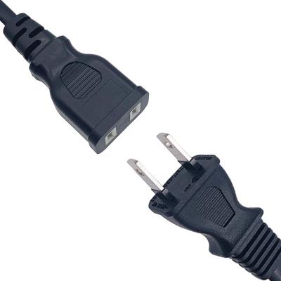 China Japan 2 Pin Plug Plug Cord Extension Cord PSE Standard Direct Japan JIS Certificate Extension Cord PSE Wholesale Home Appliance Factory Sale for sale