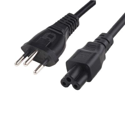 China Consumer Electronics AC Power Extension Cable HENG-WELL 3 Pin Prong For Home Appliance INMETRO Brazil Power Cord for sale