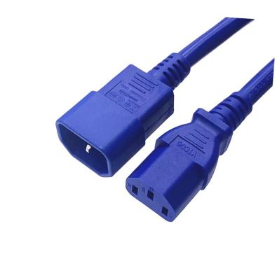 China Wholesale High Quality COMPUTER Power Extension Cable to PDU Male to Female IEC C13 C14 Power Extension Cable for Computer Heng-well for sale