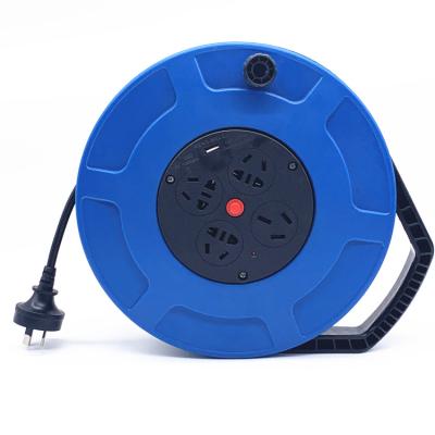 China Industrial Equipment 4 Plug Lead Extension Cable Reel AU Power With Led Light Australia 3 Pin Plugs for sale