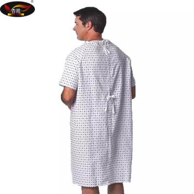 China Hospital consumable hospital wear hospital pajamas /patient uniform made by china for sale