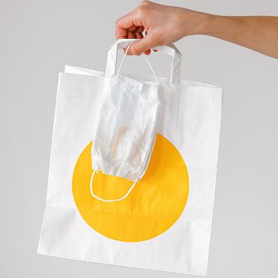 China Factory Price Zipper Recyclable Custom Logo Recyclable Promotional High Quality Portable Waterproof Paper Custom Clothing Shopping Bags for sale