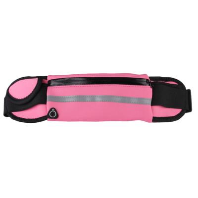 China Urtal Slim Multifunctional Water Proof Belt Sports Jogging Running Stretch Waist Bag Neoprene for sale