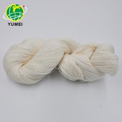 China Customized cheap high quality viable price 100%pure linen yarn dye linen yarn for weaving and knitting for sale