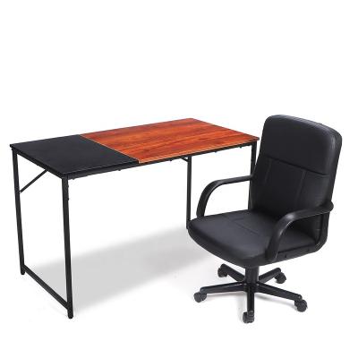 China New computer desks (size) lampara de escritorio home office PC desks resin table top desk chair study adjustable wooden table for sale