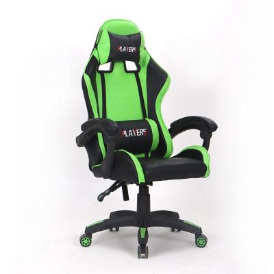 China Luxury Cmodern Foldable Ergonomic Office Chair (Height)Adjustable Silla Para Computadora Computer Racing Gaming Chair Green Gaming Computer Chair for sale