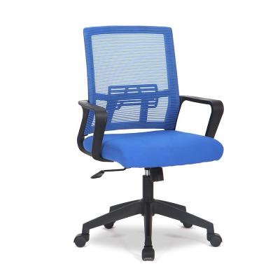 China wholesale portable comfortable cheap blue mesh swivel office swivel office executive chair of home of Para de modernas de sillas for sale