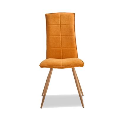 China Price 48*64*100cm Soft Fabric Promotion Modern Dining Chair for sale