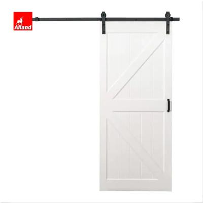 China Sound Insulation Manufacturer Supplier Traditional Entry Solid Oak High Security Soundproof Barn Door for sale