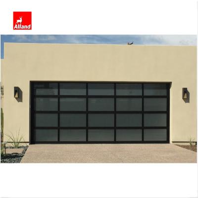 China Best Quality Sound Insulation Promotional Material Size Supports Customization Garage Glass Door for sale