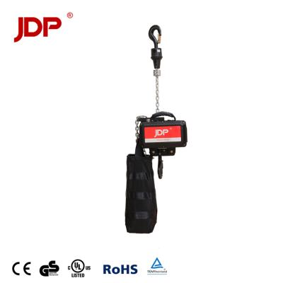 China Theater Bar Wedding Party Exhibition JDP 1 Ton 25 Ton D8 Standard Electric Chain Hoist for sale