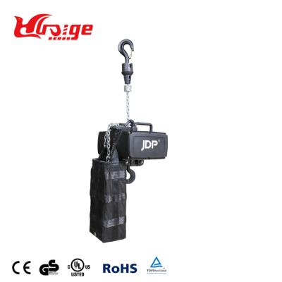 China Theater Bar Wedding Party Exhibition JDP Electric Hoist 4m/min Speed ​​For Suspending In Center And Water Proof Crane for sale