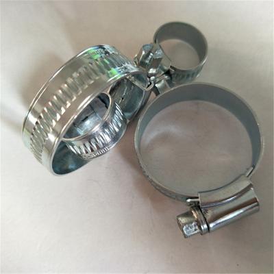 China Metal High Pressure Galvanized Iron Flange /good quality British Riveting Pipe Hose Clamp for sale