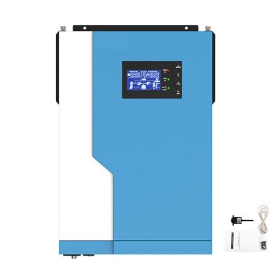 China Solar Power System 5.5KW  Input 120-500 VDC Off Grid 3kw 5000w 10kw  MPPT Hybrid Inverter solar inverter for sale