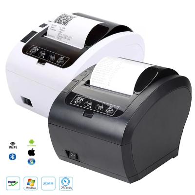 China China Supplier KEFAR Manufacturer QR Code POS Receipt 80mm Black And White Thermal Printer for sale