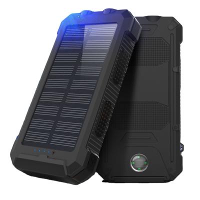 China Travel Battery Charger Solar External Powerbank Smart Phone/Laptop/Camera/GPS/mp3/mp4 Portable Solar Power Bank For All Mobile Phones for sale