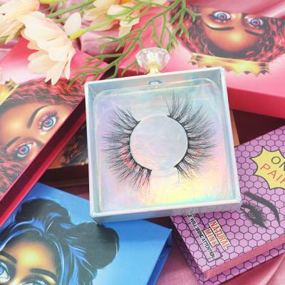 China Double 3D Layered Fake Eye Lashesh False Eyelashes 5D 20MM Handmade Natural Tapered Eyelashes Sellers Supplies With Custom Packing for sale