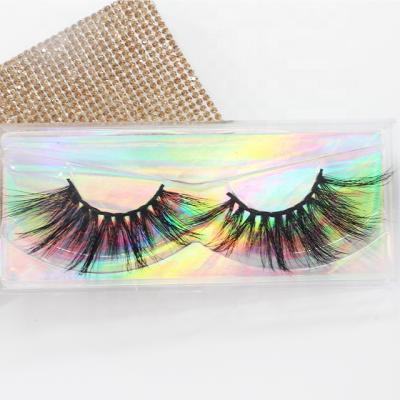 China Wholesaler LPD058 25mm Long 3d Mink Natural Dramatic Hand Made Eyelashes Real Lashes for sale