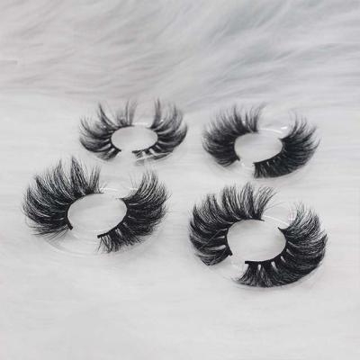 China Popular Long Real Mink Lashes Natural Vendor Lashes For 25mm 3d Mink Lashes Wholesale LPD Hand Made Eyelash 073 for sale