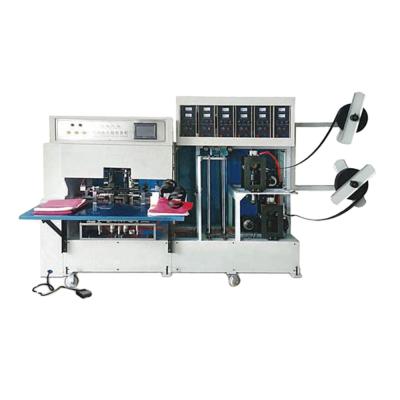 China Supermarket PP Non Double Woven Fabrics Shopping Bag Loop Handle Sealing Machine Manufacturer for sale