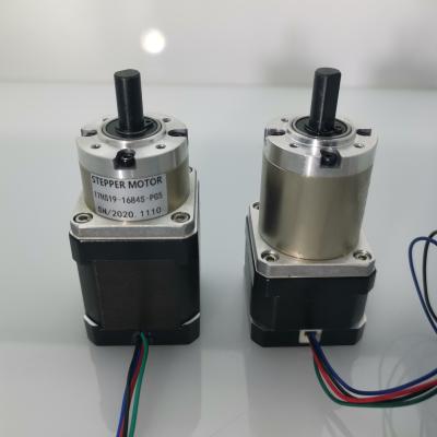 China Gearbox Stepper Motor Worm Gear Reducer Small And Medium Step Servo Gearbox With Motor / for sale