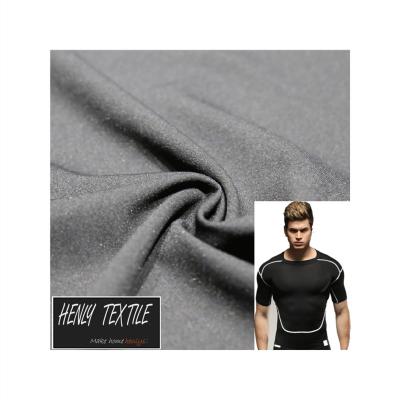 China 53%BIO 47%SPANDEX NYLON LOW STRETCH 140GSM KNITTED COUPLING FABRIC FOR COMPRESSION CLOTHING for sale