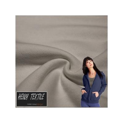 China BEST SELLING HT208189 SOFT 60%COTTON 40%POLYESTER KNITTED FLEECE JERSEY FABRIC FOR CASUAL WEAR for sale