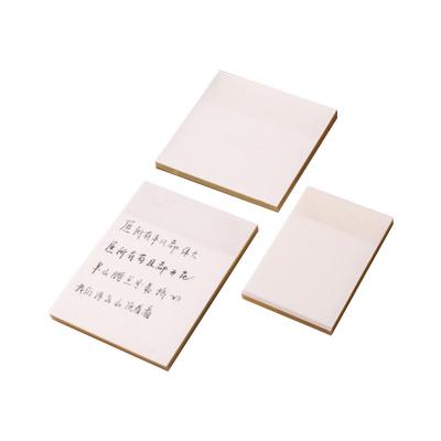 China Self Adhesive Custom Plain Square Business Create Adhesive Transparent Sticky Notes Clear Sticky Notes for sale