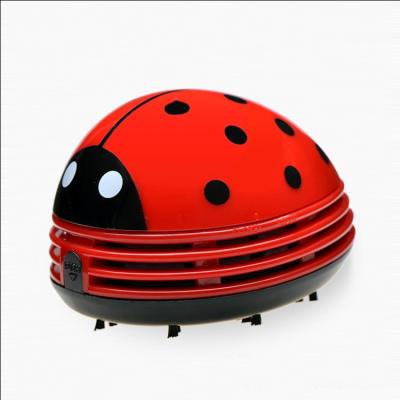 China 2021 Success Hot Promotion Mini Ladybug Desktop Vacuum Cleaner Multifunctional Home Instrument Amazon Dust Creative Gift for sale