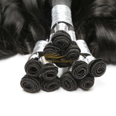 China Silky straight wave popular UK hairstyle fummi handtied brazilian hair weft extensions hair extension for sale