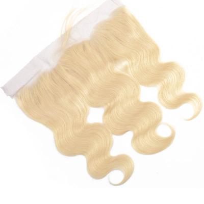 China 100%brazilian body wave 13*4 hd lace factory price wholesale human hair hd lace frontal 613 human hair frontal for sale