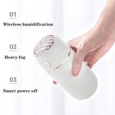 China Modern Car Silent Humidifier Purifier Air Purifier USB Rechargeable Humidifier for sale