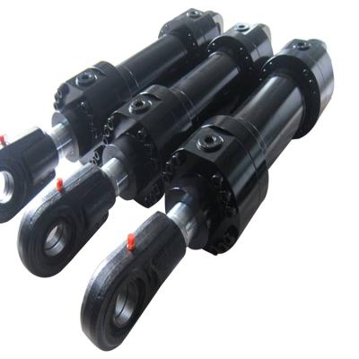 China Double Stage Agricultural Micro Hydraulic Cylinder 2 Cylinder Double Acting Sale for sale