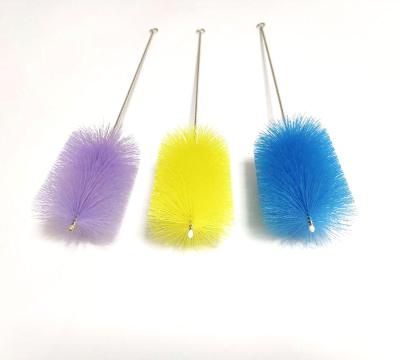 China Factory stocked high quality custom made cleaning brush for bottle and pipe cleaning for sale