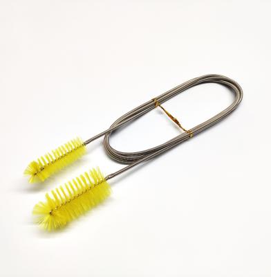 China High quality stocked double main spring hose nylon cleaning brush for sale