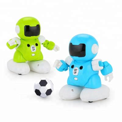 China Toy Factory Battery Operated Best Price Football Toy Multifunctional Musical Robot For Kids for sale