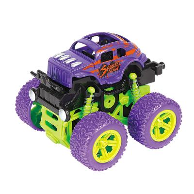 China Friction Toy Cool Printing 360 Colorful Spinning 4WD Friction Off Road Truck Toy Vehicles for sale