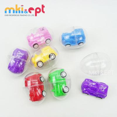 China Mini Plastic Pull Back Car Toy In Capsule Toys For Promotion 5.2x3x3cm for sale