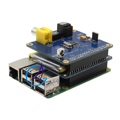 China 2022 new raspberry pi UPS HAT board + 2500mAh lithium battery for raspberry pi R1051 for sale