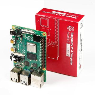 China Free Shipping Raspberry Pi 4 B Model 4GB RAM , Complimentary Free Raspberry Pi 4 Case And Electronic Product Fan for sale