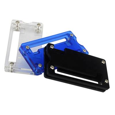 China 3 Colors Raspbarry Transparent Industrial Enclosure Case For Raspberry Pi R1039 Zero for sale