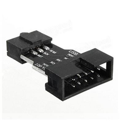 China Product Factory Price Electronic 10 Pin To 6 Pin Adapter Board AVRISP USBASP STK500 for sale