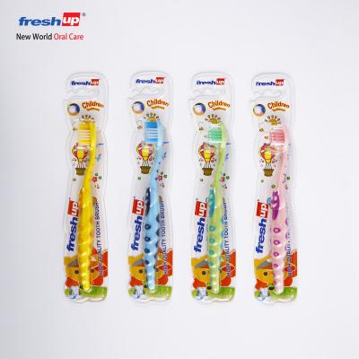 China Colorful worm children's toothbrush 235 popular handsome toothbrush manual smile for sale