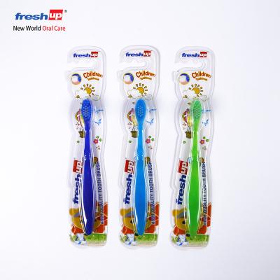 China Beautiful Toothbrush Manual Popular Smile Worm Children's Colorful Toothbrush B17 for sale