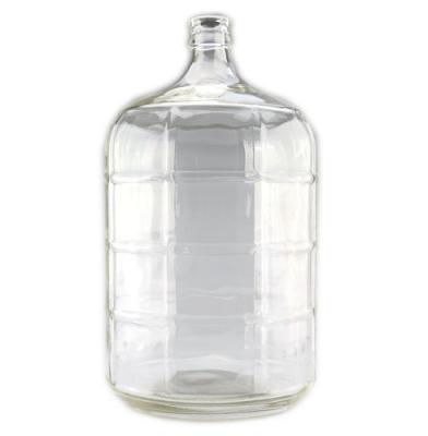 China Transparent Beverage Maker Gallon 1 3 Gallon 5 Gallon Beer Water Fruit Wine Home Brew Glass Carboy for sale