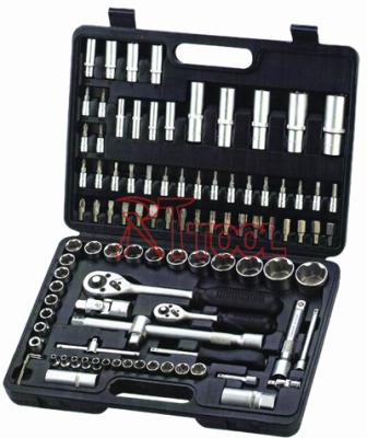 China Workshop/Household Repair 98pcs Hardware Tools Socket Wrench Set Automobile Tool Kit Herramientas de mano for sale