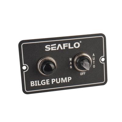 China Bilge Pump SEAFLO 3 Way Switch Panel Marin Rocker Diverter Panel For RV Marine Car Vehicles Truck Boat for sale