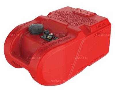 China Grows SEAFLO Fuel Gas Tank 6 Gallon 24 Liter Portable Outdoor Fuel Tank With Gauge For Marine Boat for sale