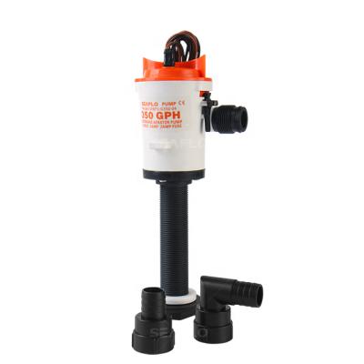 China Seaflo 12v DC 350Gph Aquarium Pump Fishing Boat Submersible Bilge Pump Aerator Fishing for sale