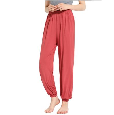 China Anti-wrinkle 2021 summer new spring and summer new ice feeling ladies all-match home wear sports harem pants for sale